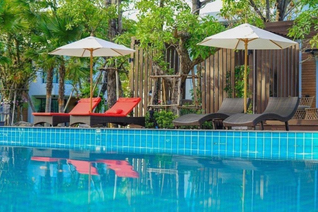 Chatnipa Beach Resort By Morseng Ban Hat Lek Buitenkant foto