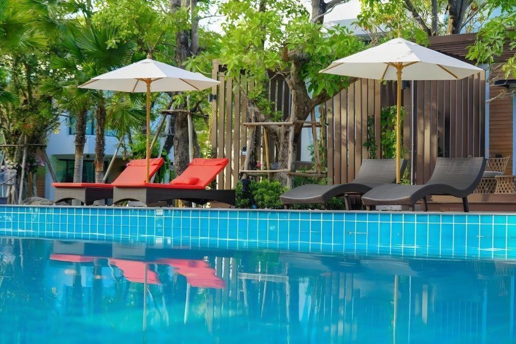 Chatnipa Beach Resort By Morseng Ban Hat Lek Buitenkant foto