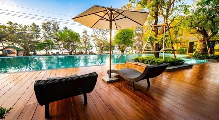 Chatnipa Beach Resort By Morseng Ban Hat Lek Buitenkant foto