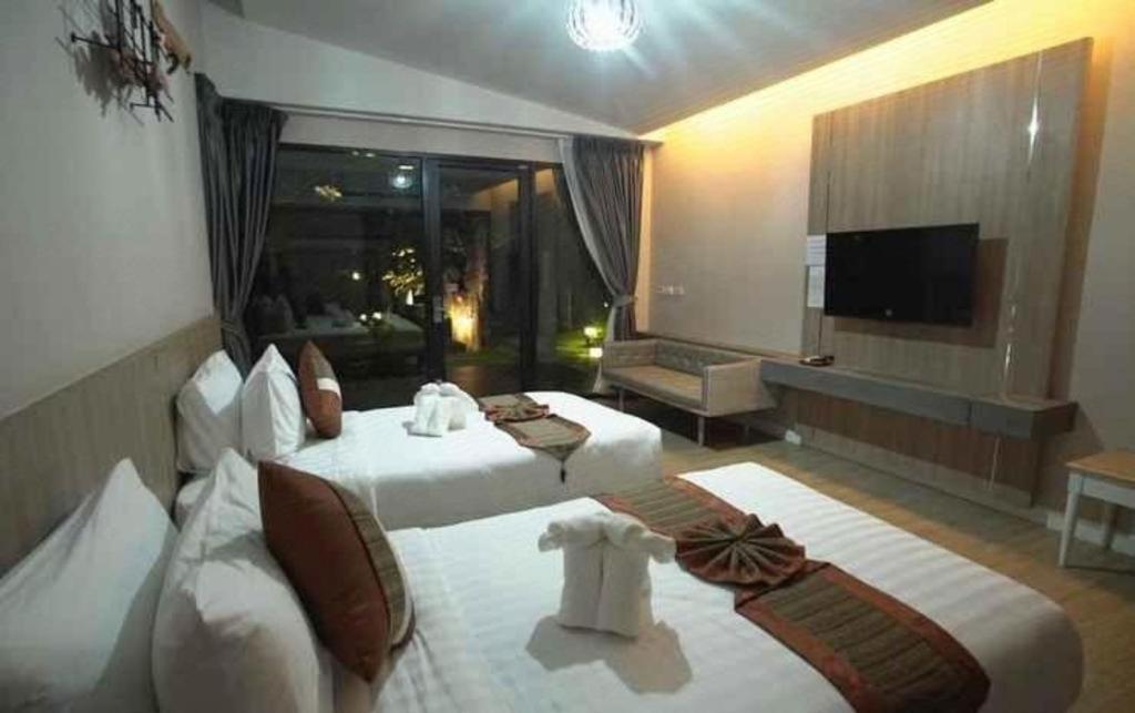 Chatnipa Beach Resort By Morseng Ban Hat Lek Buitenkant foto