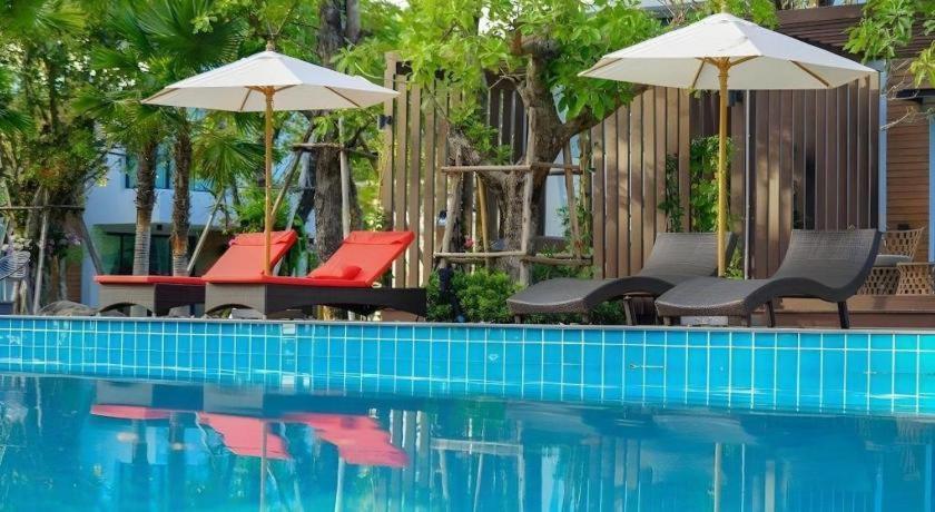 Chatnipa Beach Resort By Morseng Ban Hat Lek Buitenkant foto
