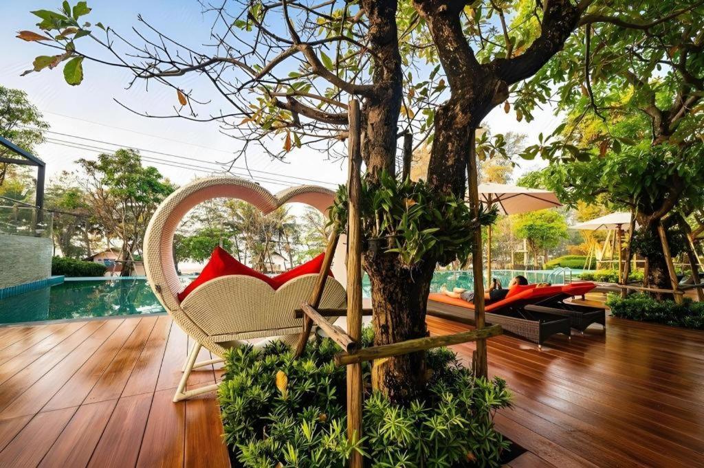 Chatnipa Beach Resort By Morseng Ban Hat Lek Buitenkant foto